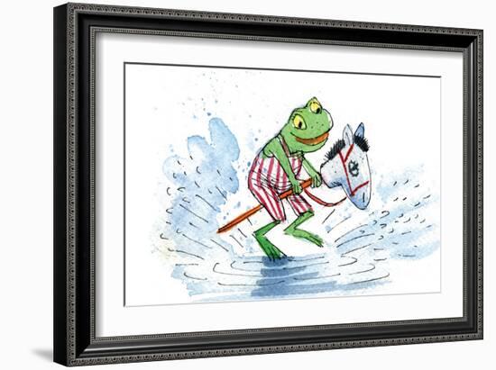 Ted, Ed and Caroll: Happily Ever After - Turtle-Valeri Gorbachev-Framed Giclee Print