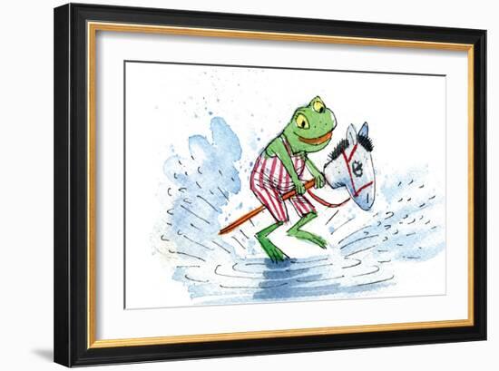 Ted, Ed and Caroll: Happily Ever After - Turtle-Valeri Gorbachev-Framed Giclee Print