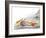 Ted, Ed and Caroll - the Picnic - Turtle-Valeri Gorbachev-Framed Giclee Print