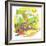 Ted, Ed and Caroll - the Picnic - Turtle-Valeri Gorbachev-Framed Giclee Print