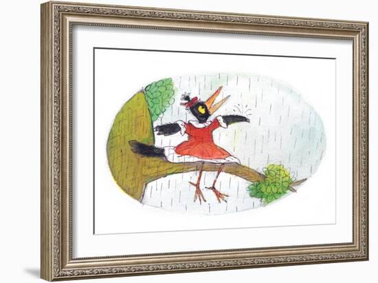 Ted, Ed and Caroll - the Picnic - Turtle-Valeri Gorbachev-Framed Giclee Print