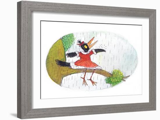 Ted, Ed and Caroll - the Picnic - Turtle-Valeri Gorbachev-Framed Giclee Print