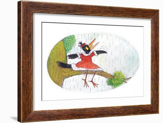 Ted, Ed and Caroll - the Picnic - Turtle-Valeri Gorbachev-Framed Giclee Print