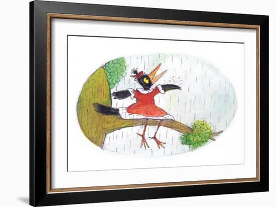 Ted, Ed and Caroll - the Picnic - Turtle-Valeri Gorbachev-Framed Giclee Print