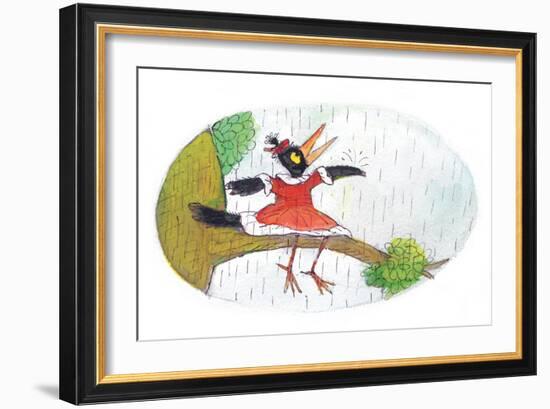 Ted, Ed and Caroll - the Picnic - Turtle-Valeri Gorbachev-Framed Giclee Print