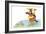 Ted, Ed and Caroll the Tiny Fish 3 - Turtle-Valeri Gorbachev-Framed Giclee Print