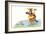 Ted, Ed and Caroll the Tiny Fish 3 - Turtle-Valeri Gorbachev-Framed Giclee Print