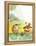 Ted, Ed and Caroll the Tiny Fish - Turtle-Valeri Gorbachev-Framed Premier Image Canvas