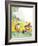 Ted, Ed and Caroll the Tiny Fish - Turtle-Valeri Gorbachev-Framed Giclee Print