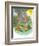 Ted, Ed, Caroll, and the Horse - Turtle-Valeri Gorbachev-Framed Giclee Print