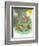 Ted, Ed, Caroll, and the Horse - Turtle-Valeri Gorbachev-Framed Giclee Print