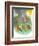 Ted, Ed, Caroll, and the Horse - Turtle-Valeri Gorbachev-Framed Giclee Print