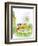 Ted, Ed, Caroll and the Trampoline - Turtle-Valeri Gorbachev-Framed Giclee Print