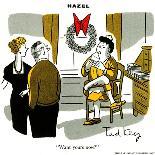 Hazel Cartoon-Ted Key-Laminated Giclee Print