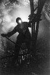 Mine Workers Underground at the El Teniente Underground Copper Mine of Kennecott Co..., 1958 (Photo-Ted Spiegel-Framed Giclee Print