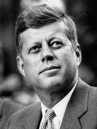 Portrait of John F. Kennedy, Soon to Be the President of the United ...
