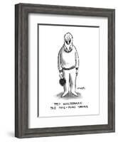 Ted Walderman: The Ping-Pong Years - New Yorker Cartoon-Henry Martin-Framed Premium Giclee Print