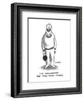 Ted Walderman: The Ping-Pong Years - New Yorker Cartoon-Henry Martin-Framed Premium Giclee Print