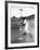 Ted Williams Taking a Swing During Batting Practice-Ralph Morse-Framed Premium Photographic Print