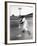 Ted Williams Taking a Swing During Batting Practice-Ralph Morse-Framed Premium Photographic Print