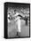 Ted Williams Throwing Baseball-Ralph Morse-Framed Premier Image Canvas