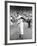 Ted Williams Throwing Baseball-Ralph Morse-Framed Premium Photographic Print