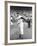 Ted Williams Throwing Baseball-Ralph Morse-Framed Premium Photographic Print