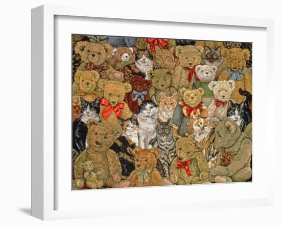 Tedcats, 1997-Ditz-Framed Giclee Print