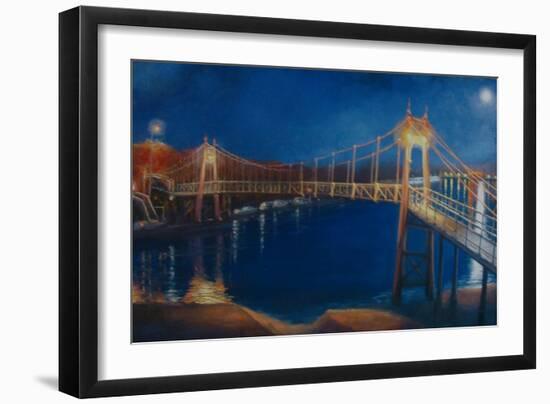 Teddington Lock, 2005 Moonlight-Lee Campbell-Framed Giclee Print