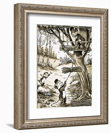 Teddy and Cuddly-Bert Felstead-Framed Giclee Print