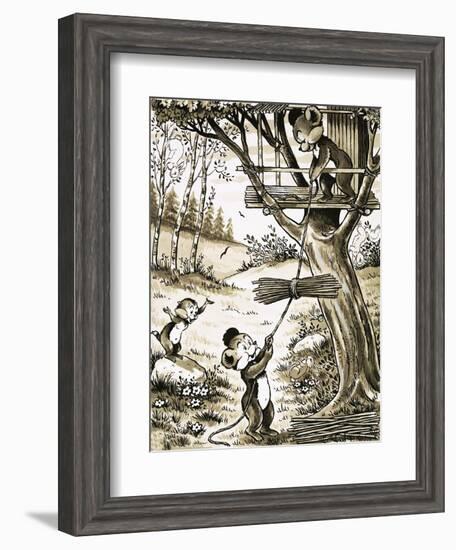 Teddy and Cuddly-Bert Felstead-Framed Giclee Print