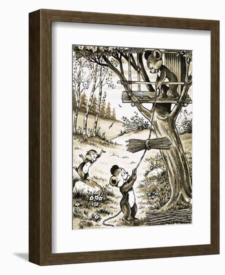 Teddy and Cuddly-Bert Felstead-Framed Giclee Print