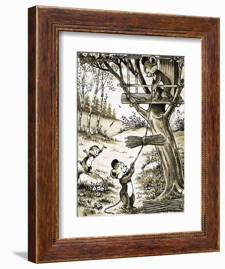 Teddy and Cuddly-Bert Felstead-Framed Giclee Print