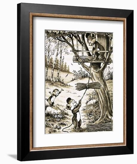 Teddy and Cuddly-Bert Felstead-Framed Giclee Print