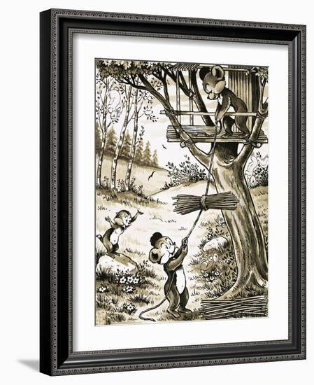 Teddy and Cuddly-Bert Felstead-Framed Giclee Print