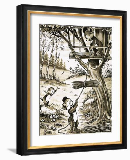 Teddy and Cuddly-Bert Felstead-Framed Giclee Print