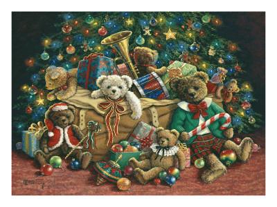 a teddy bear christmas