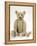 Teddy Bear in Yorkshire Cloth-null-Framed Premier Image Canvas