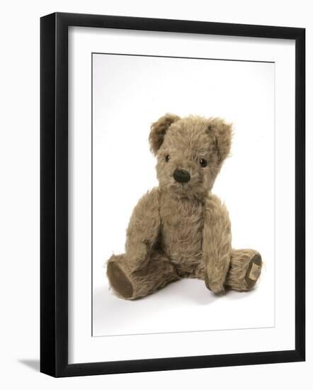 Teddy Bear, Stuffed and Sewn Mohair Plush-null-Framed Photographic Print