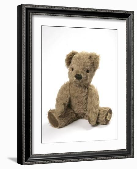 Teddy Bear, Stuffed and Sewn Mohair Plush-null-Framed Photographic Print