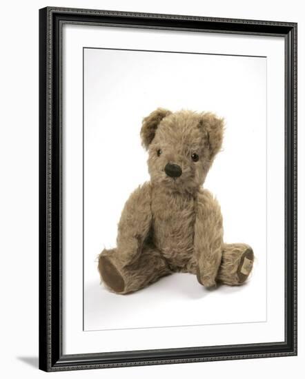 Teddy Bear, Stuffed and Sewn Mohair Plush-null-Framed Photographic Print