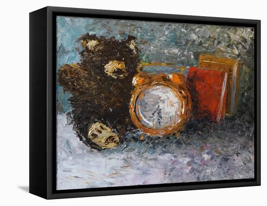 Teddy Bear Time-Joseph Marshal Foster-Framed Stretched Canvas