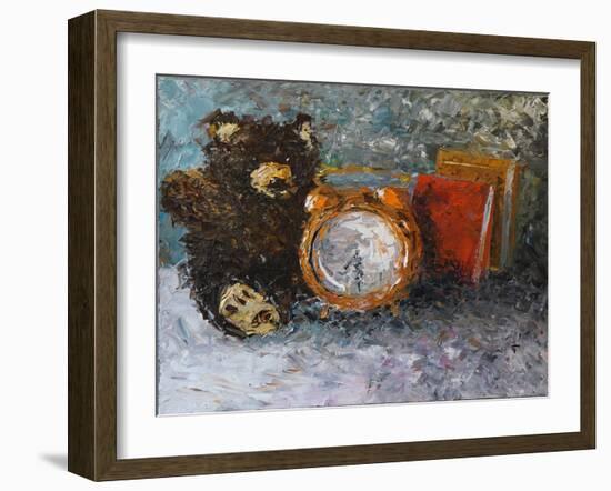 Teddy Bear Time-Joseph Marshal Foster-Framed Art Print