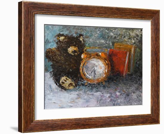 Teddy Bear Time-Joseph Marshal Foster-Framed Art Print