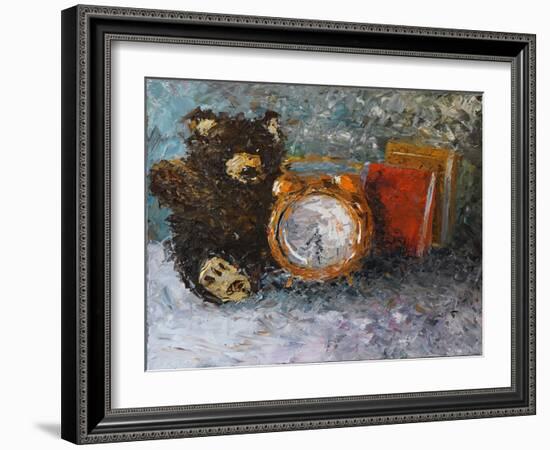 Teddy Bear Time-Joseph Marshal Foster-Framed Art Print