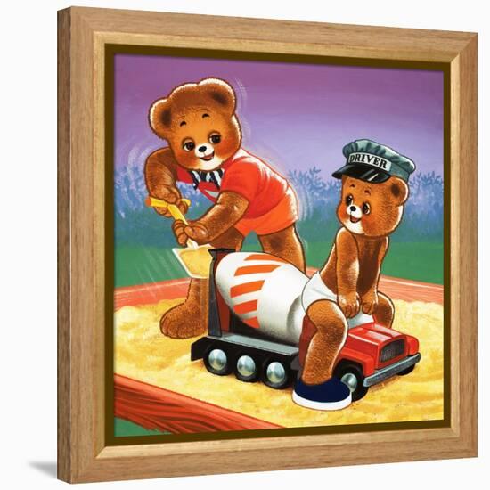 Teddy Bear-Francis Phillipps-Framed Premier Image Canvas