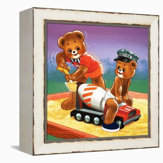 Teddy Bear-Francis Phillipps-Framed Premier Image Canvas