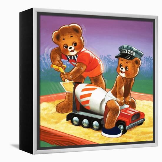 Teddy Bear-Francis Phillipps-Framed Premier Image Canvas