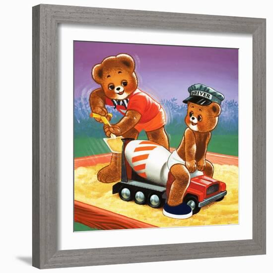 Teddy Bear-Francis Phillipps-Framed Giclee Print