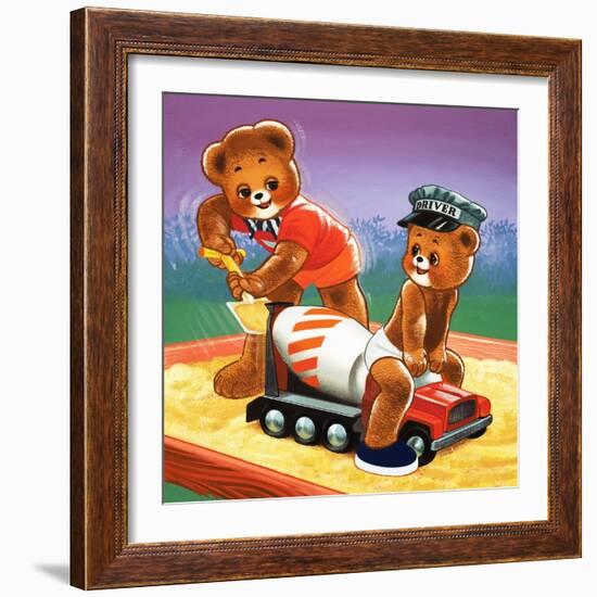 Teddy Bear-Francis Phillipps-Framed Giclee Print